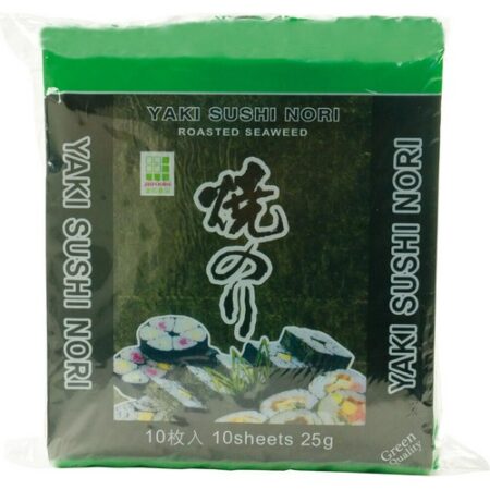 Morské riasy Nori pražené na sushi 25g