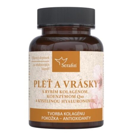 Serafin Pleť a vrásky bylinné kapsule 90ks